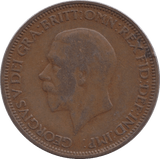 1934 FARTHING ( VF ) - Farthing - Cambridgeshire Coins