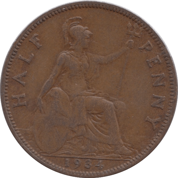 1934 FARTHING ( VF ) - Farthing - Cambridgeshire Coins