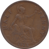 1934 FARTHING ( VF ) - Farthing - Cambridgeshire Coins