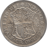 1934 HALFCROWN ( EF ) A - Halfcrown - Cambridgeshire Coins