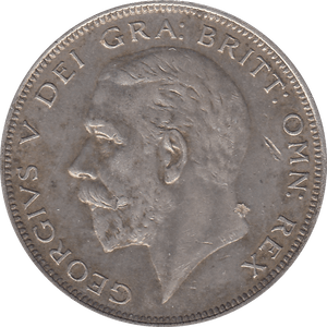 1934 HALFCROWN ( EF ) - Halfcrown - Cambridgeshire Coins
