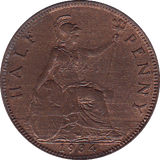 1934 HALFPENNY ( BU ) - Halfpenny - Cambridgeshire Coins