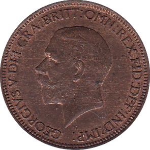 1934 HALFPENNY ( BU ) - Halfpenny - Cambridgeshire Coins