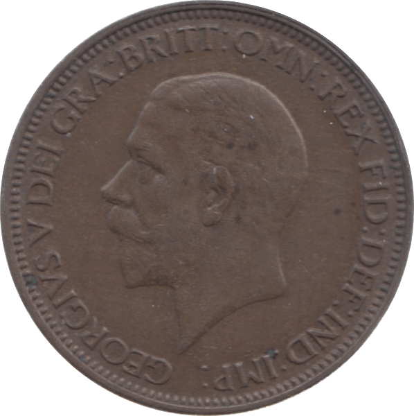 1934 HALFPENNY ( EF ) - Halfpenny - Cambridgeshire Coins