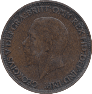 1934 HALFPENNY ( F ) - Halfpenny - Cambridgeshire Coins
