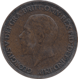 1934 HALFPENNY ( F ) - Halfpenny - Cambridgeshire Coins