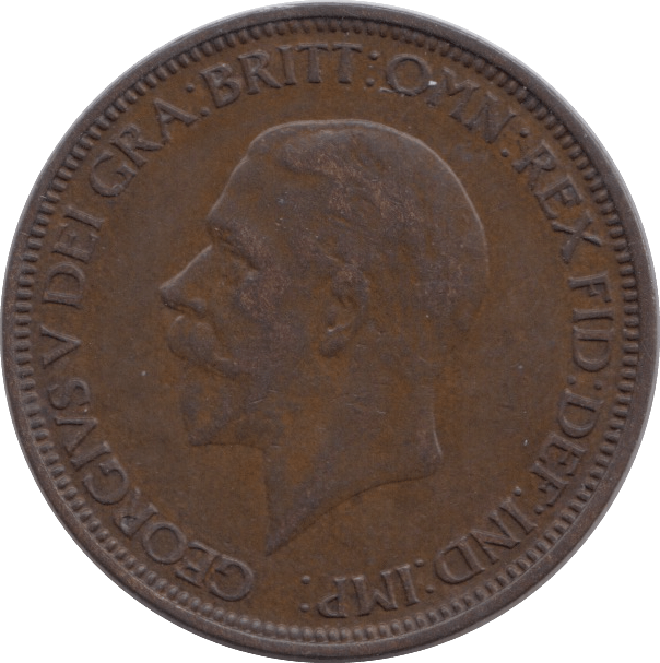 1934 HALFPENNY ( VF ) - HALFPENNY - Cambridgeshire Coins
