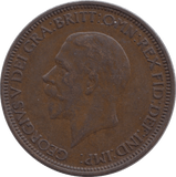 1934 HALFPENNY ( VF ) - HALFPENNY - Cambridgeshire Coins