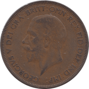 1934 PENNY ( GVF ) - Penny - Cambridgeshire Coins