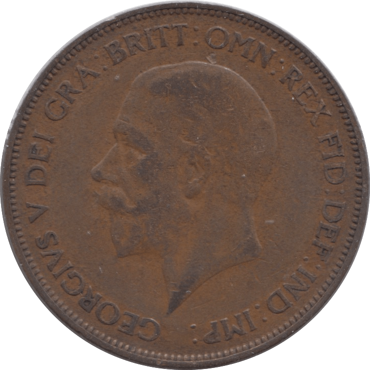 1934 PENNY ( GVF ) - Penny - Cambridgeshire Coins