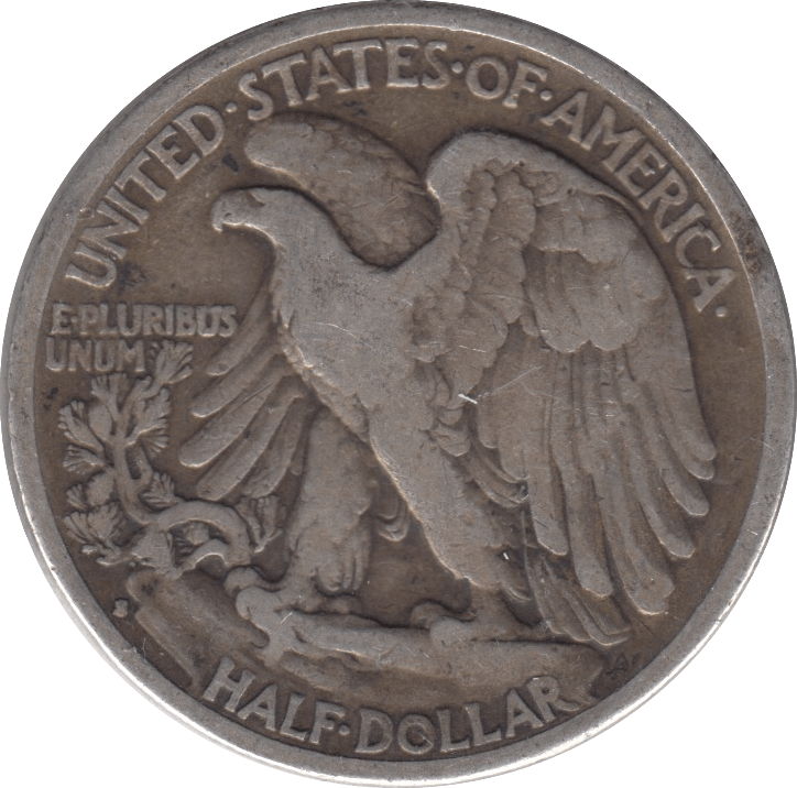 1934 SILVER HALF DOLLAR USA - SILVER WORLD COINS - Cambridgeshire Coins