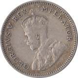 1934 SILVER SIXPENCE SOUTH AFRICA - WORLD SILVER COINS - Cambridgeshire Coins