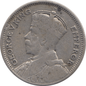 1934 SIX PENCE NEW ZEALAND SILVER - SILVER WORLD COINS - Cambridgeshire Coins