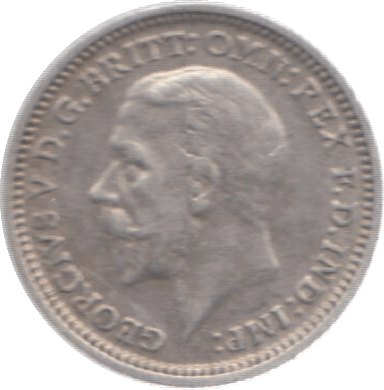 1934 THREEPENCE ( EF ) 23 - Threepence - Cambridgeshire Coins