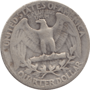 1934 USA SILVER 1/4 DOLLAR - SILVER WORLD COINS - Cambridgeshire Coins