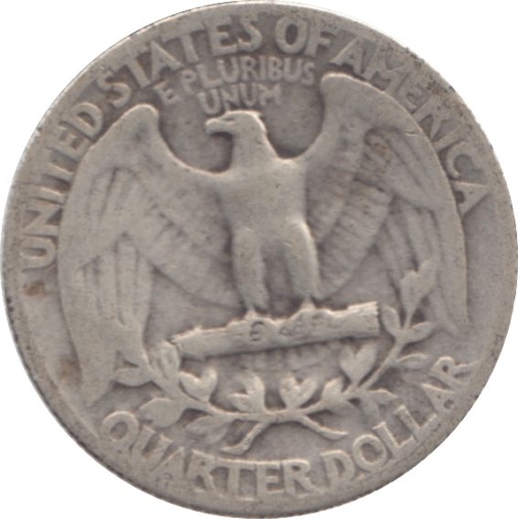 1934 USA SILVER 1/4 DOLLAR - SILVER WORLD COINS - Cambridgeshire Coins