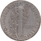 1934 USA SILVER DIME 10 CENTS - SILVER WORLD COINS - Cambridgeshire Coins