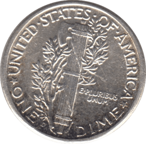 1934 USA SILVER DIME DENVER MINT - SILVER WORLD COINS - Cambridgeshire Coins