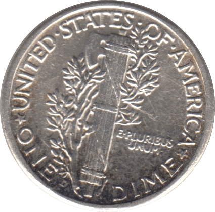1934 USA SILVER DIME DENVER MINT - SILVER WORLD COINS - Cambridgeshire Coins