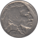 1935 5 CENTS USA - WORLD COINS - Cambridgeshire Coins