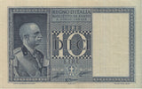 1935 BANK OF ITALY TEN LIRE BANKNOTE REF 1258 - World Banknotes - Cambridgeshire Coins