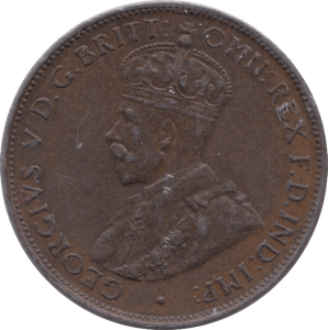 1935 COMMONWEALTH AUSTRALIA HALF PENNY - WORLD COINS - Cambridgeshire Coins