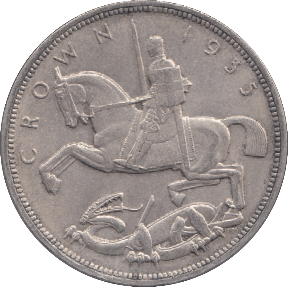 1935 CROWN ( AUNC ) 14 - Crown - Cambridgeshire Coins