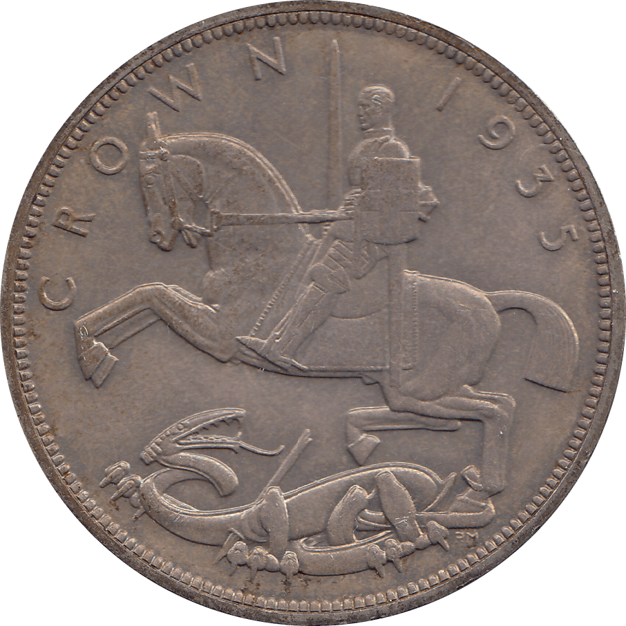 1935 CROWN ( AUNC ) 2 - Crown - Cambridgeshire Coins