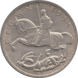 1935 CROWN ( AUNC ) 5 - Crown - Cambridgeshire Coins