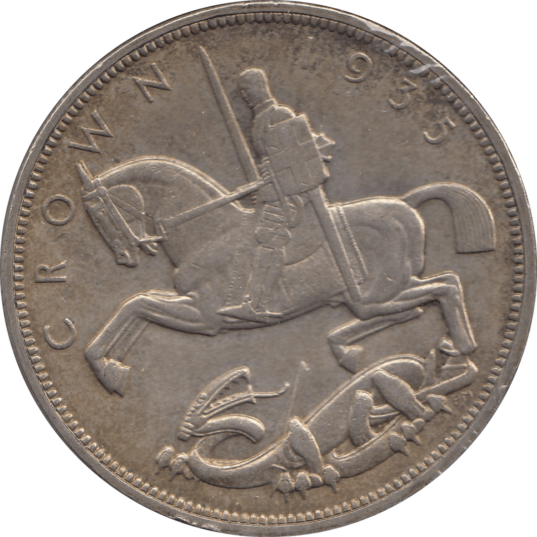 1935 CROWN ( AUNC ) 7 - Crown - Cambridgeshire Coins
