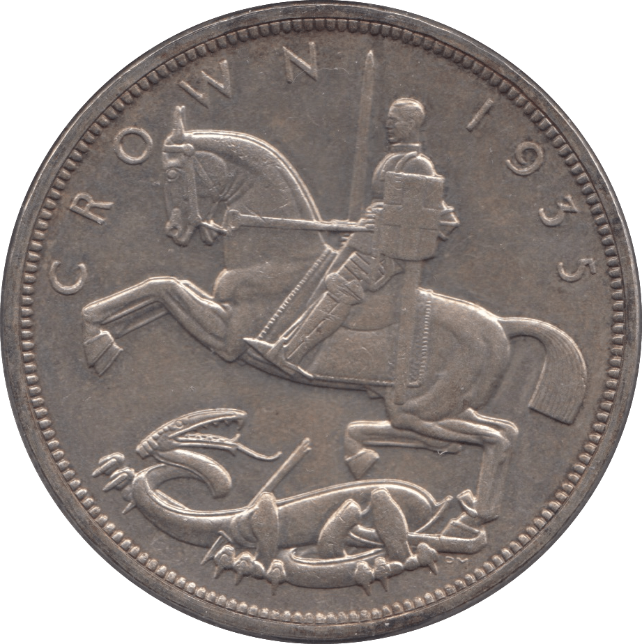 1935 CROWN ( AUNC ) 8 - Crown - Cambridgeshire Coins