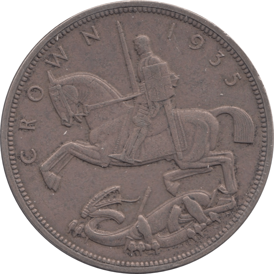 1935 CROWN ( EF ) 1 - Crown - Cambridgeshire Coins