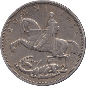 1935 CROWN ( EF ) 1 - Crown - Cambridgeshire Coins