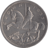 1935 CROWN ( EF ) 2 - CROWN - Cambridgeshire Coins