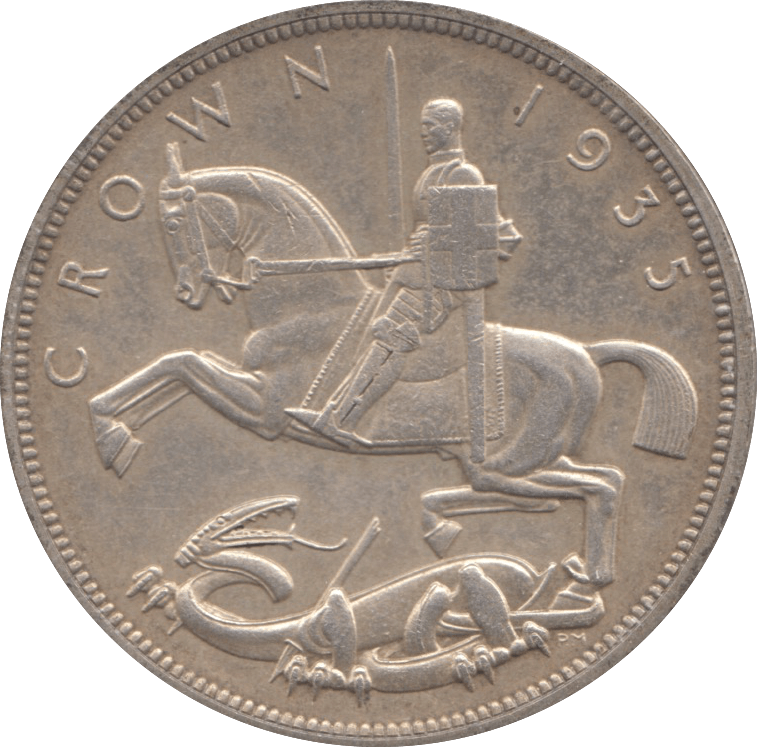 1935 CROWN ( EF ) 2 - CROWN - Cambridgeshire Coins