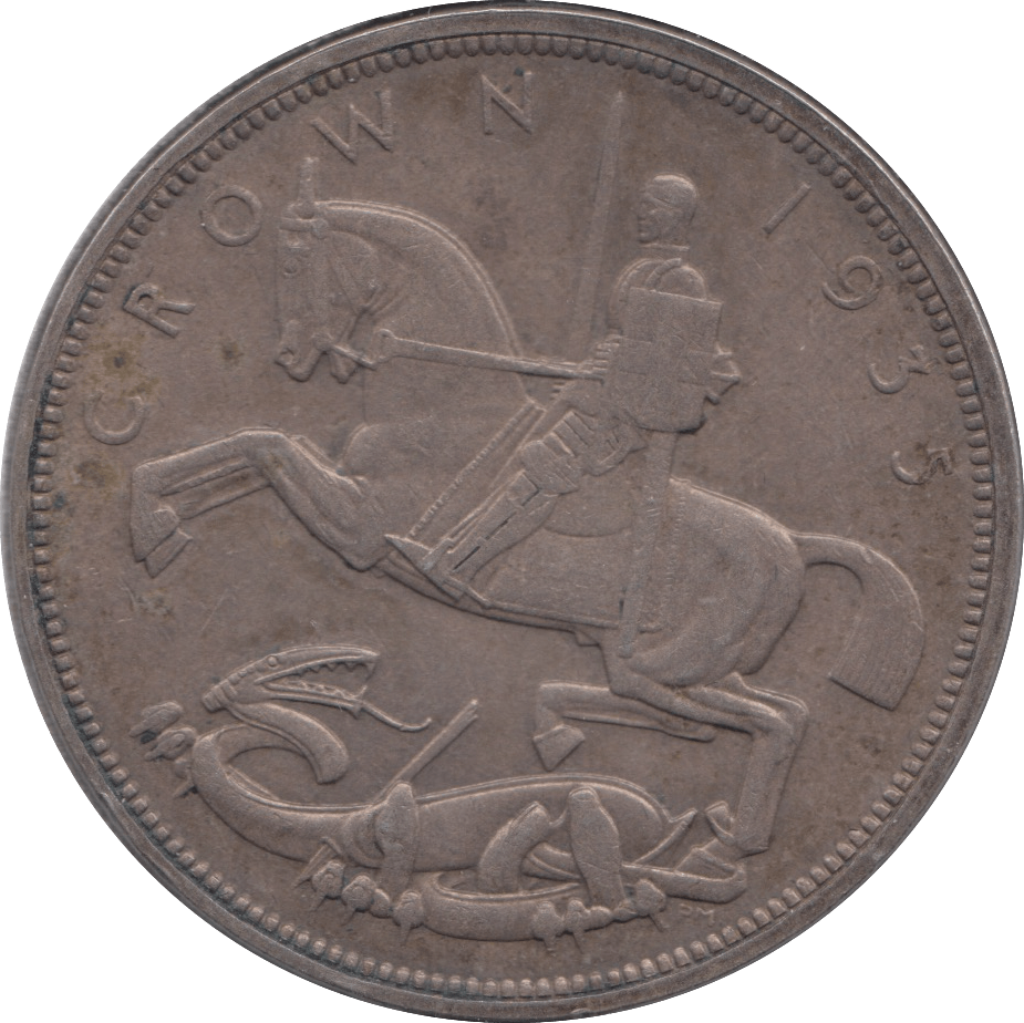 1935 CROWN ( EF ) 3 - Crown - Cambridgeshire Coins