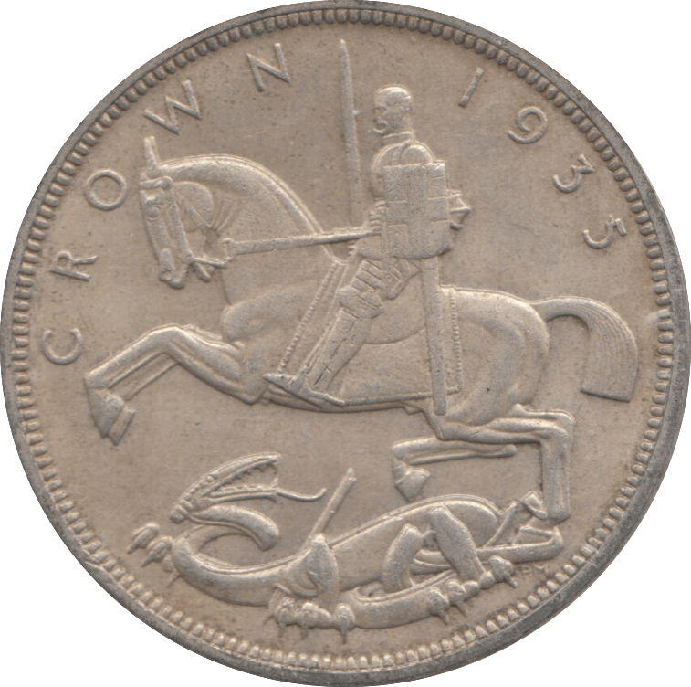 1935 CROWN ( EF ) 3 - CROWN - Cambridgeshire Coins