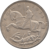 1935 CROWN ( EF ) 3 - CROWN - Cambridgeshire Coins