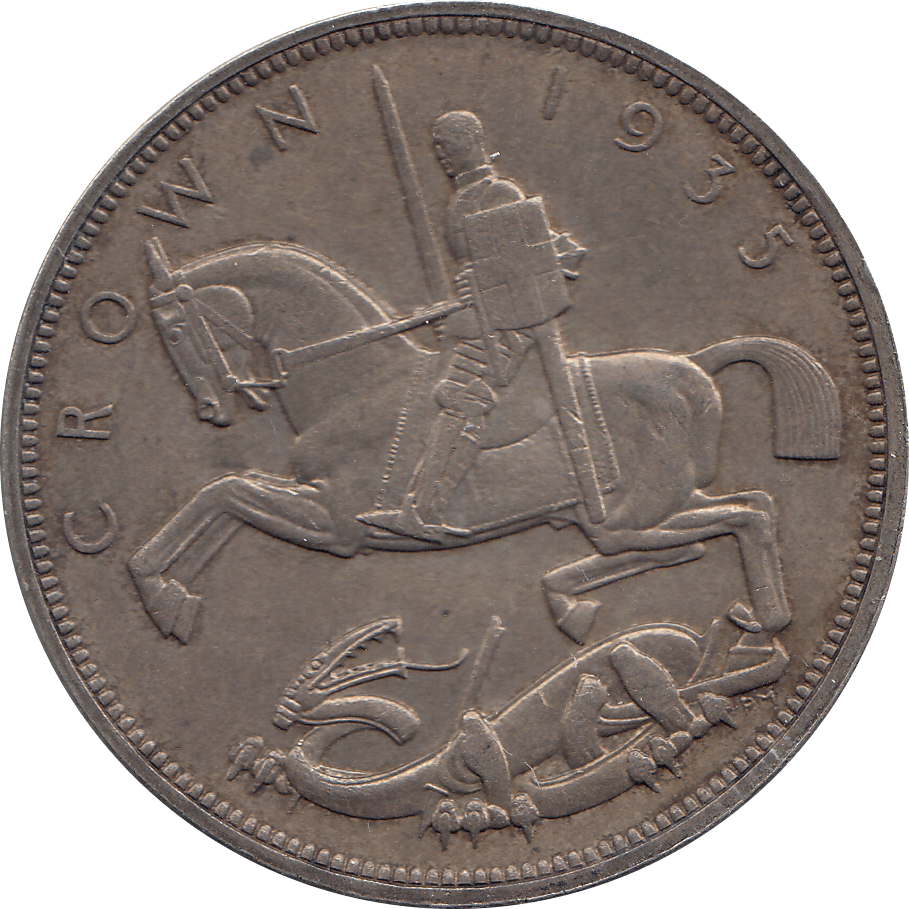 1935 CROWN ( EF ) 4 - Crown - Cambridgeshire Coins
