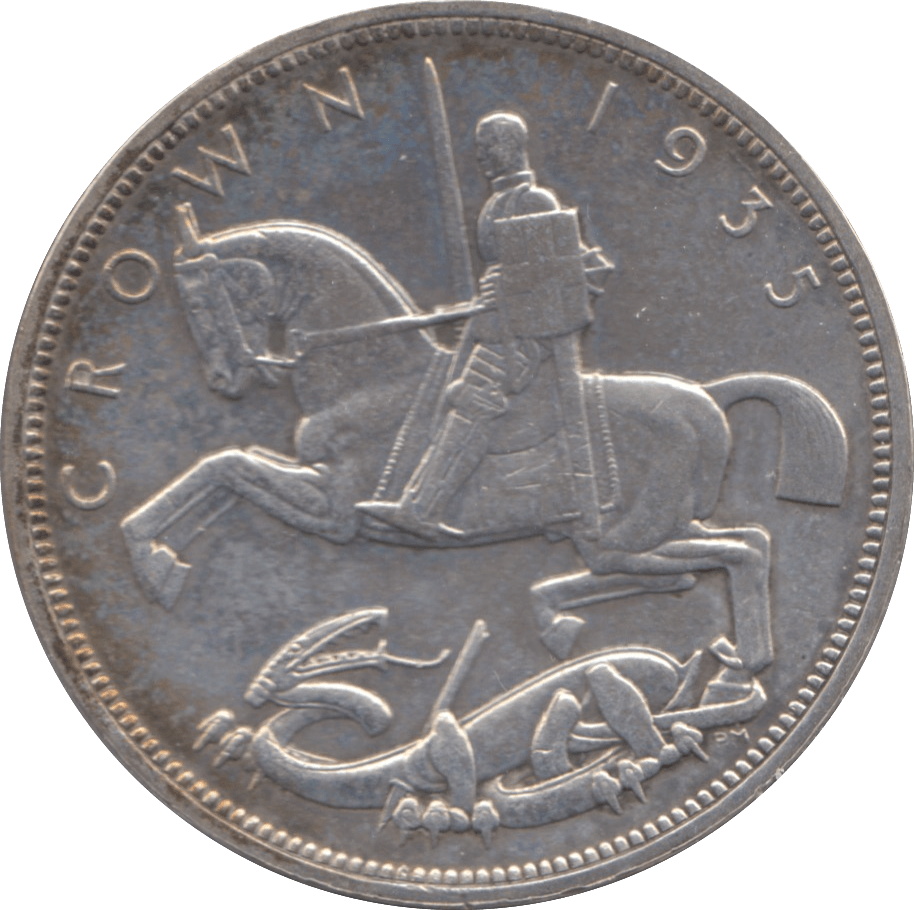 1935 CROWN ( EF ) 4 - Crown - Cambridgeshire Coins
