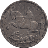 1935 CROWN ( EF ) 4 - Crown - Cambridgeshire Coins