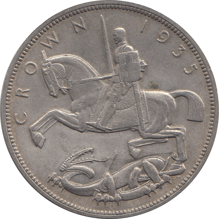 1935 CROWN ( EF ) 6 - Crown - Cambridgeshire Coins