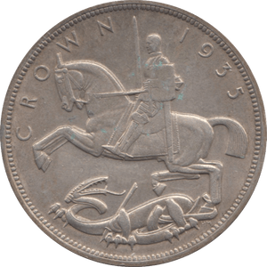 1935 CROWN ( EF ) 7 - Crown - Cambridgeshire Coins