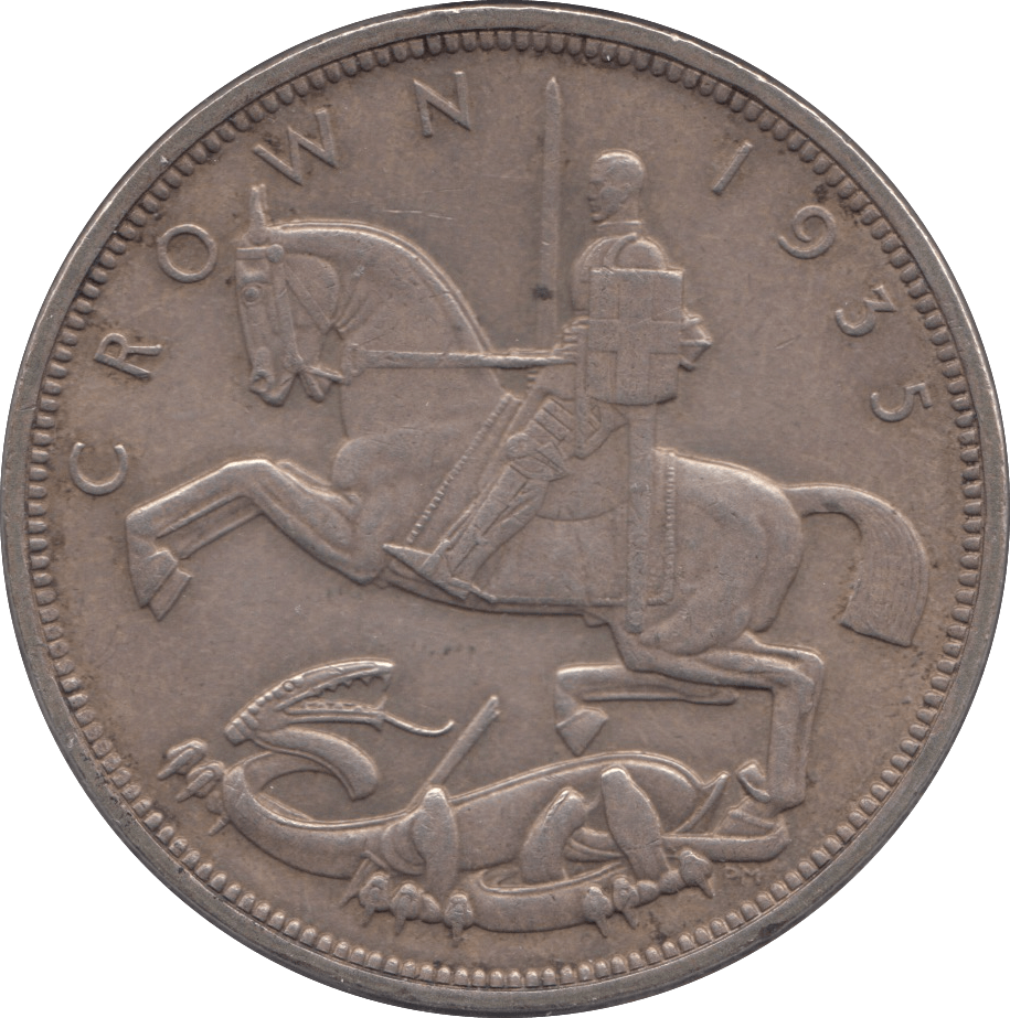 1935 CROWN ( EF ) 8 - Crown - Cambridgeshire Coins