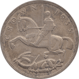 1935 CROWN ( EF ) - Crown - Cambridgeshire Coins