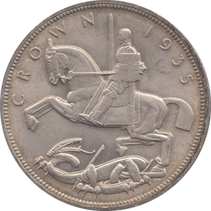 1935 CROWN ( UNC ) 5 - Crown - Cambridgeshire Coins