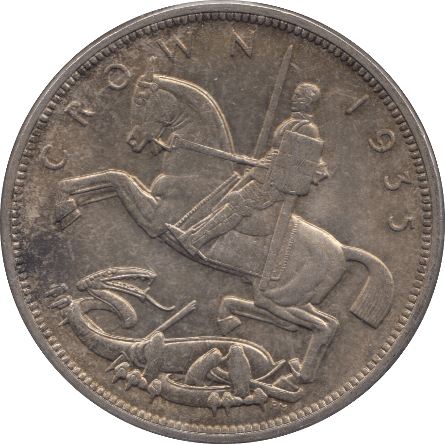 1935 CROWN ( UNC ) - Crown - Cambridgeshire Coins