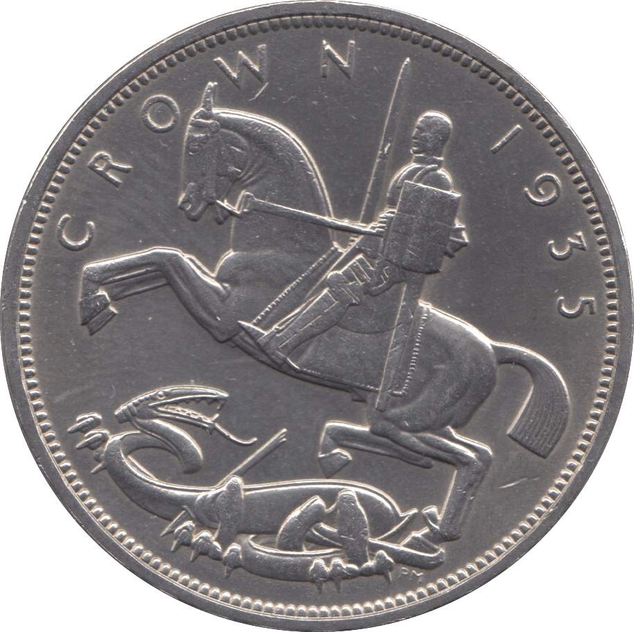 1935 CROWN ( UNC ) - Crown - Cambridgeshire Coins