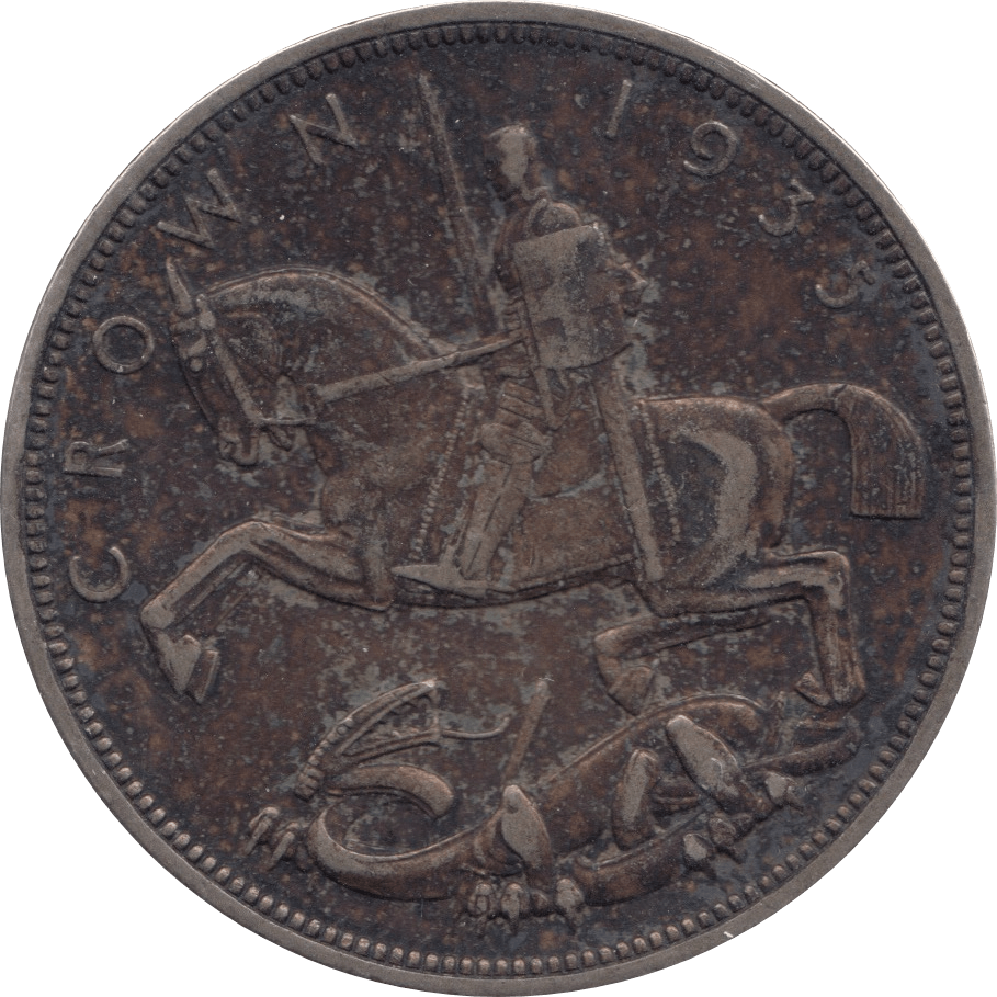 1935 CROWN ( VF ) 2 - Crown - Cambridgeshire Coins