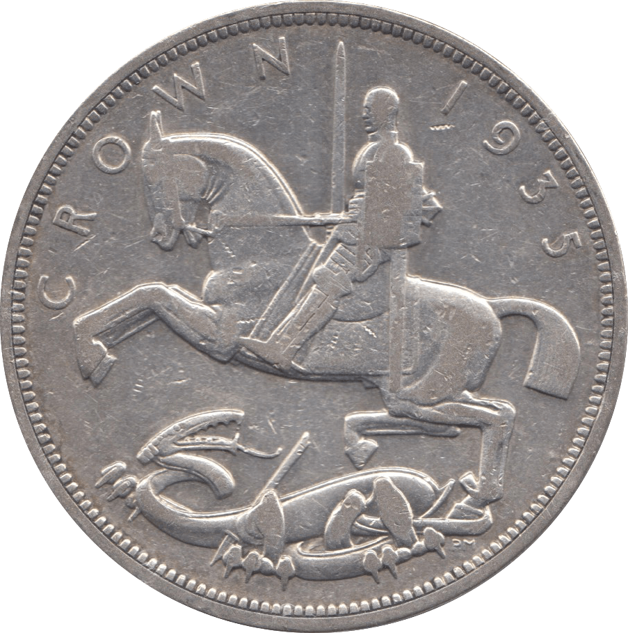 1935 CROWN ( VF ) Z - Crown - Cambridgeshire Coins